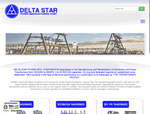 Tablet Screenshot of deltastar.com.ph